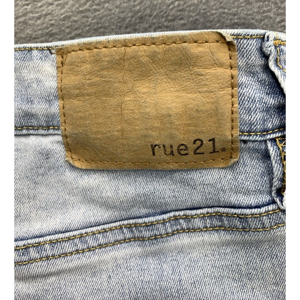 Rue 21 Denim Jeans Men's Size 30X30 Sky Blue Slim Taper Supreme Flex - Picture 14 of 16